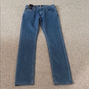 New Paige Federal Men Jeans Blue Denim Pants Vintage Slim Straight Leg 29